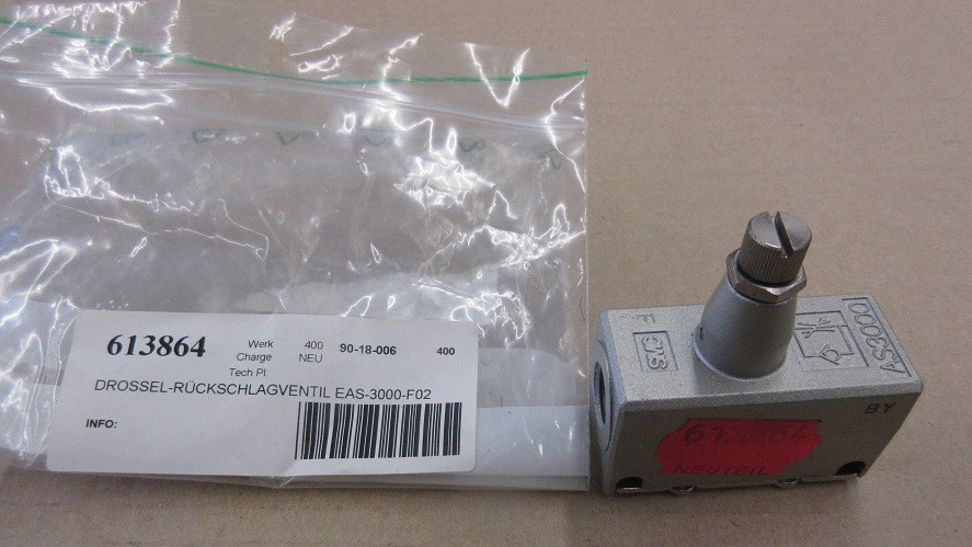 Drossel-Rückschlagventil EAS-3000-F02