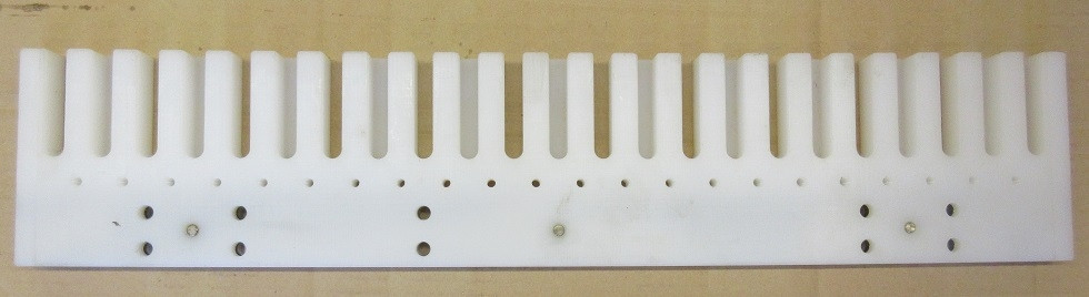 Transportrollenträger mit Metallverstärkung 59 cm