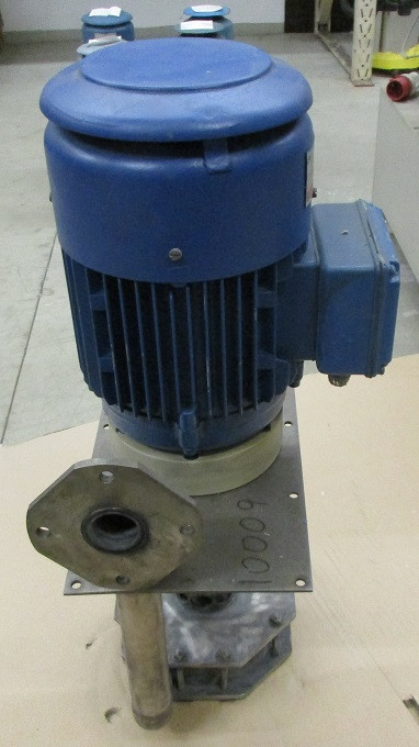 Tauchpumpe, komplett VA,  mit Motor Fa. Dietz  Typ:FDR 90L/2P, 