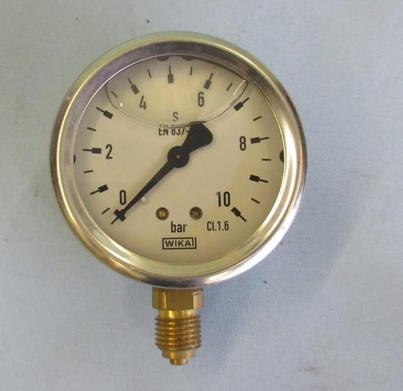 Manometer Fa. WIKA , 0-10 bar