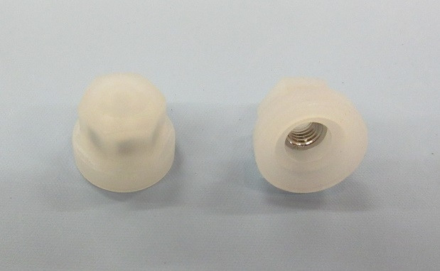 Hutmutter M6/PVDF/1.4401 - NEU -
