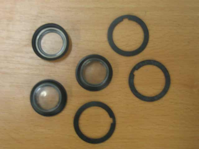 Schauglas mit Dichtung  20mm