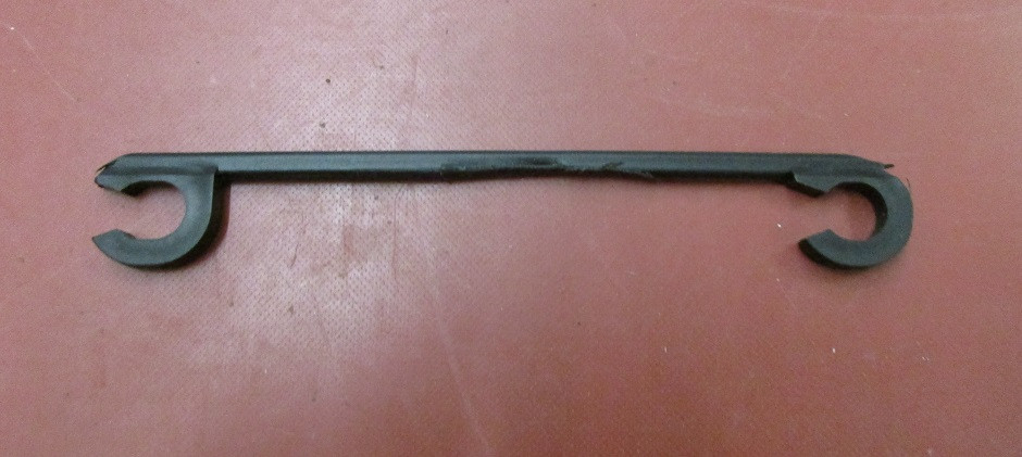 Clips für Flextransport L= 11,5 cm , Durchmesser: 8 mm, schwarz