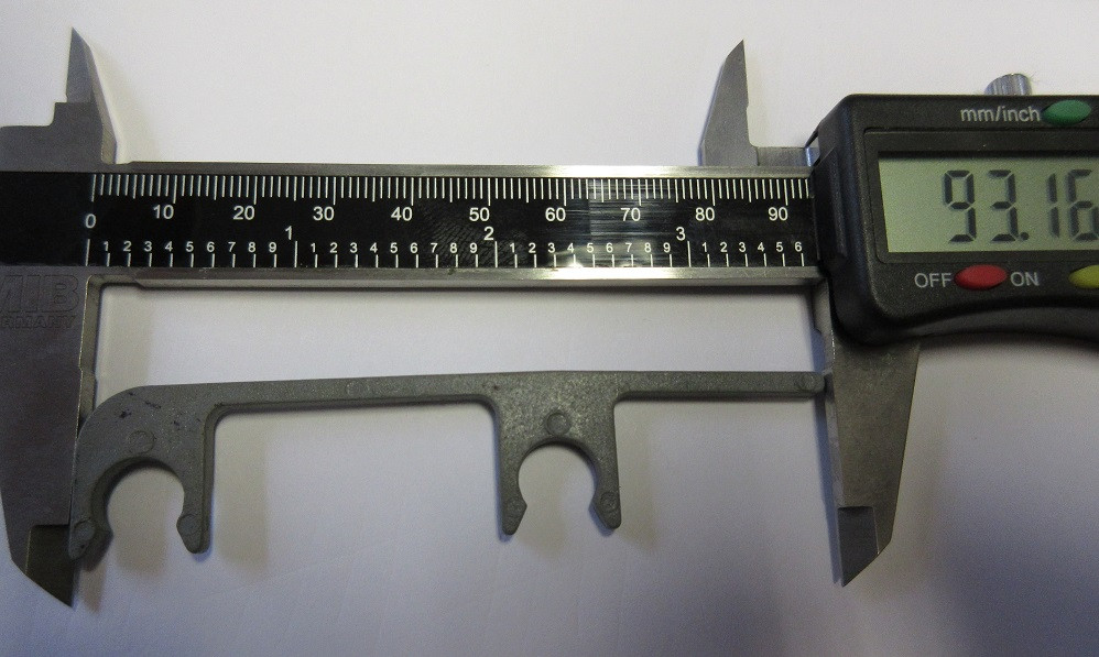 Führungen d=10 mm, L=93 mm