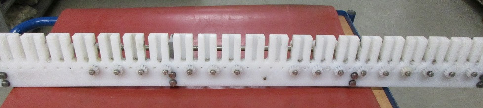 Lager Schiene    für Walzen und Rollen - Nassmodul Schmid komplett incl. Königswelle - Flextransport 