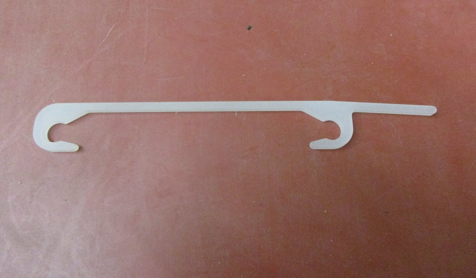 Clips fürFlextransport L= 14,8 cm  Durchmesser: 8 mm