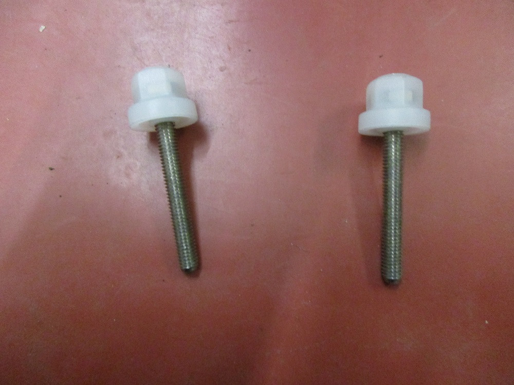 Hutmutterschrauben M6x 43 / PVDF