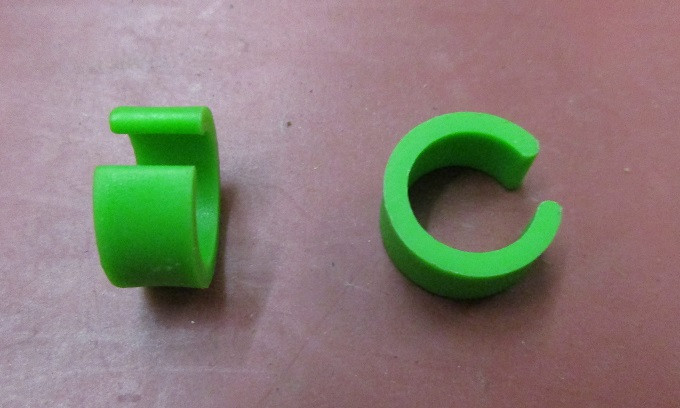 Clip/Farbkennzeichen/PP/Grün/RAL6018