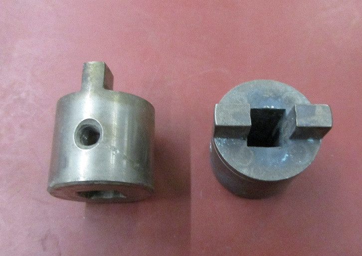 Kupplung/V4A vierkant 10 mm, D=27 L=32