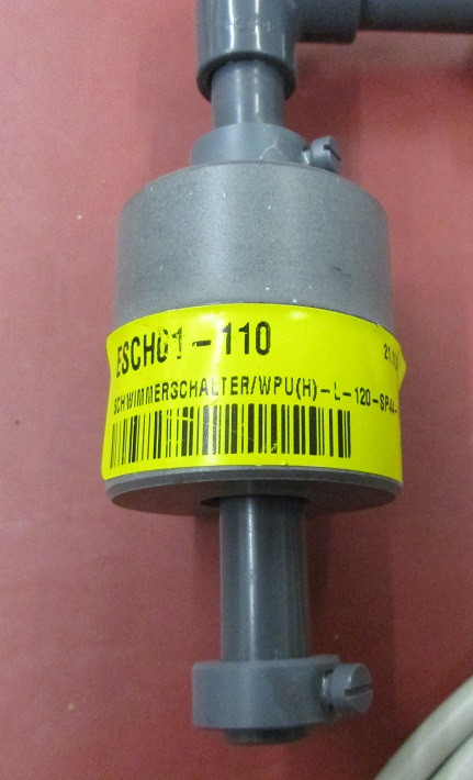 Schwimmer-Magnetschalter Fa. Kuebler Typ: ERP 3/8W70PU/H-L 120/12 P44R-1,0 PVC - N E U -
