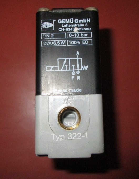 Gemü Vorsteuerventil Typ 322-1 220V, 6,5W