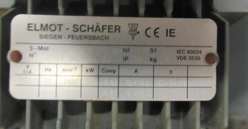 Motor EMOT - SCHÄFER  3,00 kW 