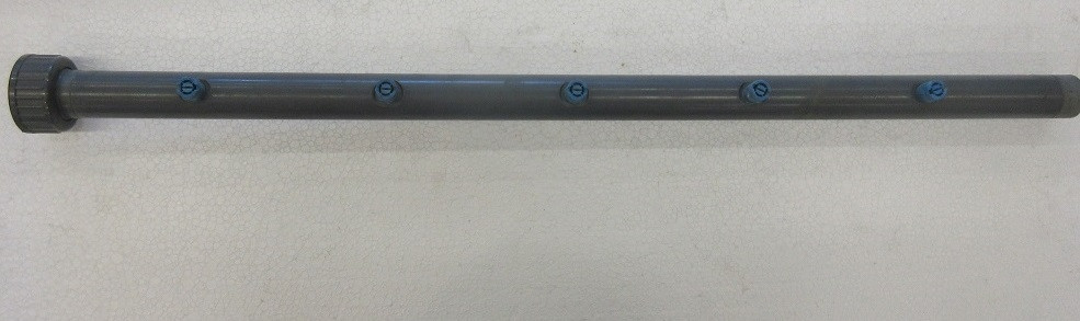 Düsenstock  Gesamtlänge  720 mm  Stellung: Schräg 