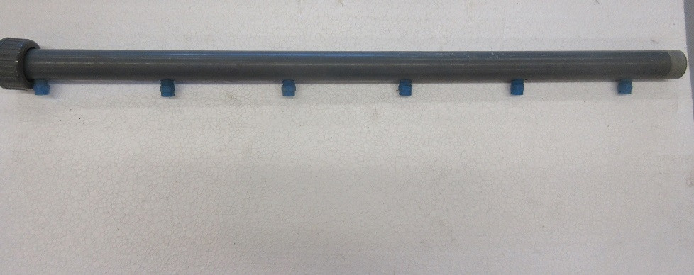 Düsenstock Gesamtlänge 720 mm - Stellung gerade