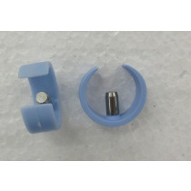 Steckklammer/PPH/1.4571/Blau - NEU-