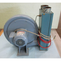 Heizregister mit 6 Heizstäben und Temperaturfühler plus Ventilator mit Dietzmotor