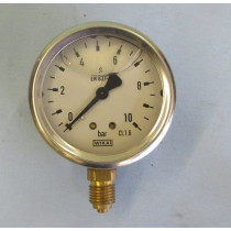 Manometer Fa. WIKA , 0-10 bar