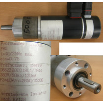 E - Motor i = 46 / 25 Nm max. eta = 0,75