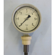 Manometer, Fa. A B, 0-6 BAR