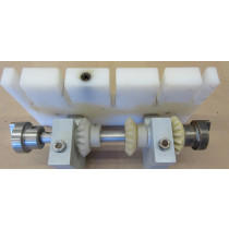 Transportrollenträger mit Antriebswelle 21,5 cm