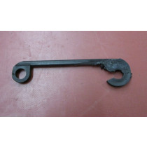 Clips für Flextransport L= 7,5 cm , Durchmesser: 6 mm, schwarz- Längsträger