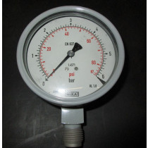 Manometer, Fa. WIKA, 0-6 BAR - NEU-