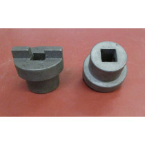 Kupplung für Antrieb vierkant 10mm V4A L = 31 D= 25