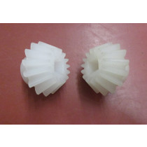 Kegelrad/PVDF/Z=15/M=2,5/D=10 vierkant