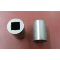 Buchse/Titan Vierkant v =10 mm  D=20  L=30 - N E U -