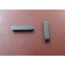 Passfeder, Stahl, A 3 x 3 x 15 mm