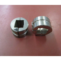 Distanzhülse V2A quadratisch 10 x 8,5 mm