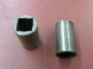 Lagerbuchse/Titan Vierkant 10 mm  D=16 L=27
