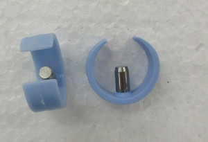Steckklammer/PPH/1.4571/Blau - NEU-