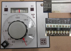 Temperaturregler Typ WQI 1150A  24V  50Hz  50 - 200C°