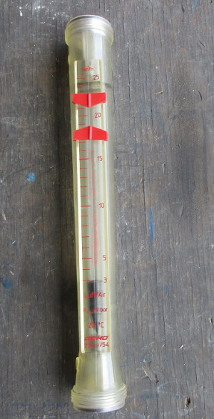 Durchflussmesser GEMÜ Luft 3-25Nm³/h- gebraucht -