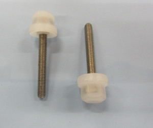 Hutschrauben/M6 x 43/ PVDF/1.4571 - NEU-