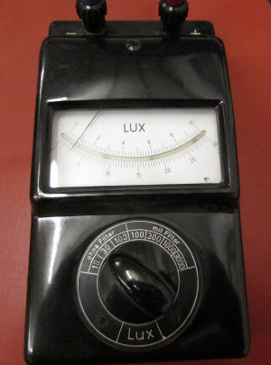Messgerät Beleuchtungsstärke Fa. LUX 