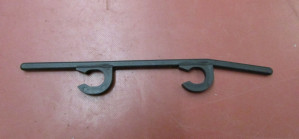 Clips für Flextransport L= 12,5 cm , Durchmesser: 8 mm, schwarz