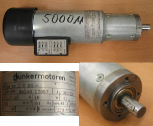 E - Motor; Typ: DR 62.1 x 60 - 4