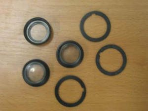 Schauglas mit Dichtung  20mm