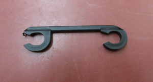 Clips für Flextransport L= 7,0 cm - Durchmesser: 8 mm - schwarz -