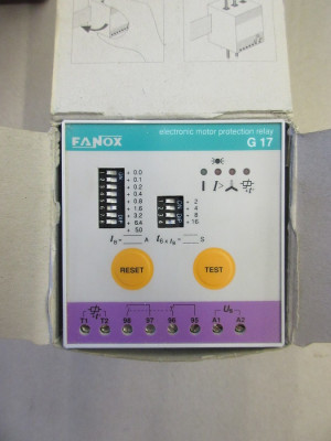 Fanox G17 elekronisches Motorschutzreais
