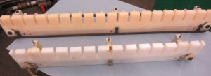 Lager Schiene   -  für Walzen - Rollen /    Schmid Module  
