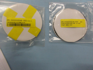 Codierscheiben plus Codiergeber für MBV 40 