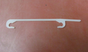 Clips fürFlextransport L= 14,8 cm  Durchmesser: 8 mm