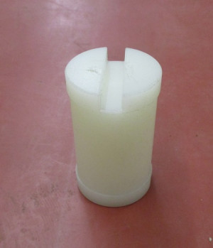 Kupplung/PVDF/Teil 1 L=56 D=32 d=7