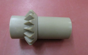 Kupplung/PEEK/Z=16M=2,5 L=65 D=27 Vierkant