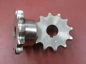 Stirnrad/V2A/Z=12/M=22/d=15