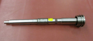 Antriebswelle/V2A mit Flansch  L = 37,5 cm- Schmid - NEU-