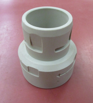 Bajonettadapter für Heißluftschlauch 